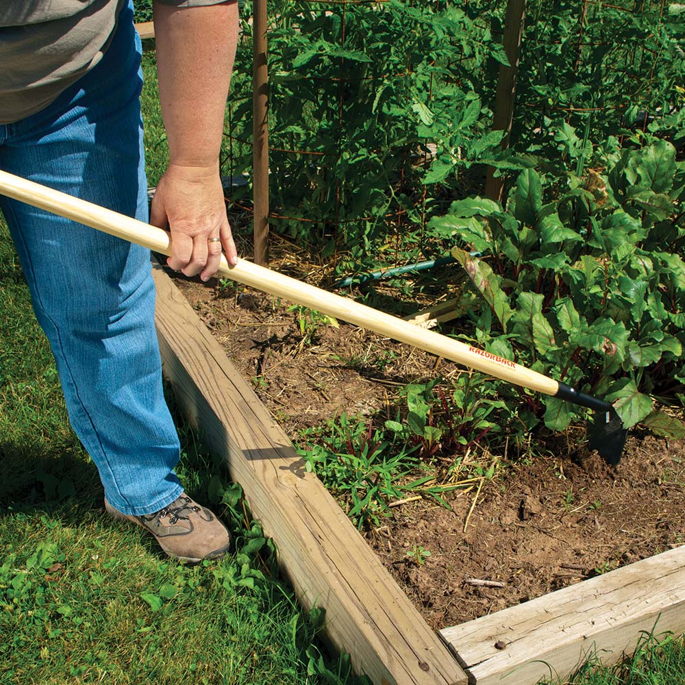 How To Use A Garden Hoe The Home Depot