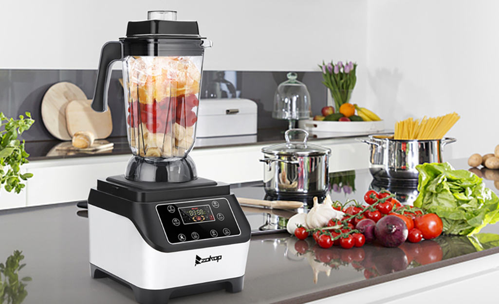 A blender with juicing capabilities. 