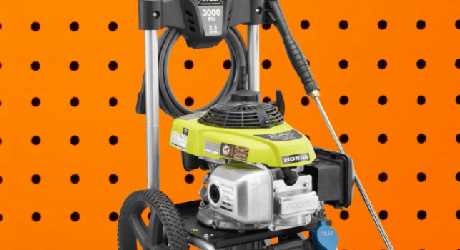 CRANK THE PRESSURE WASHER CRANK THE PRESSURE WASHER