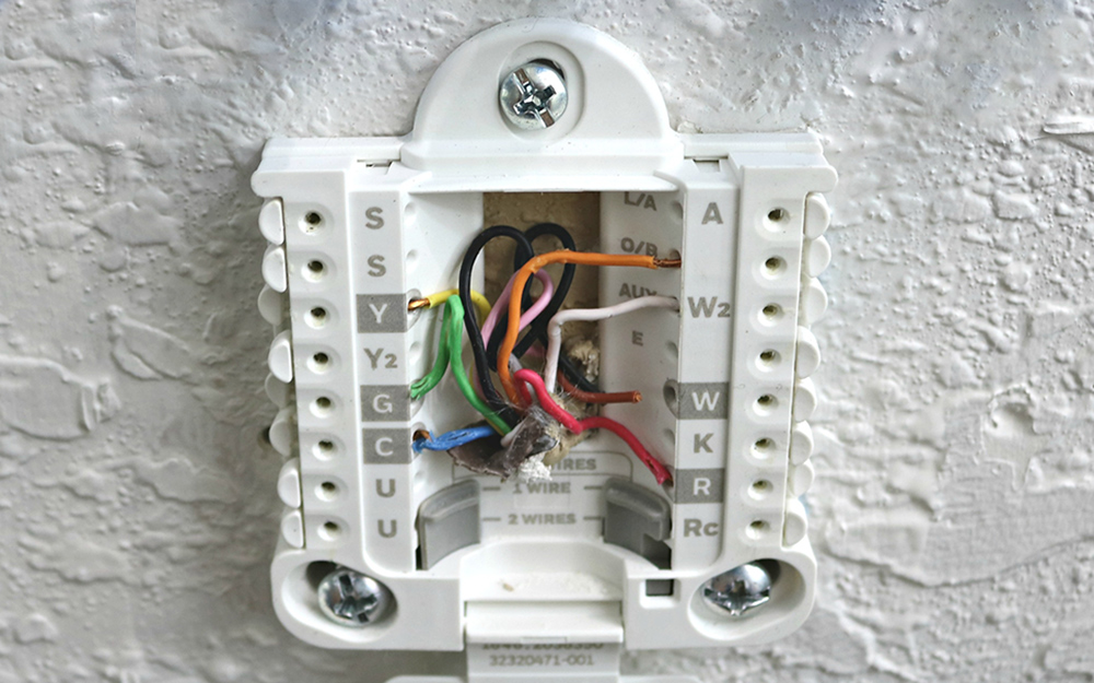 How To Wire A Thermostat The Home Depot