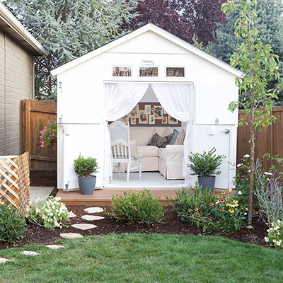 Ideas for Creating a Stunning She Shed - The Home Depot