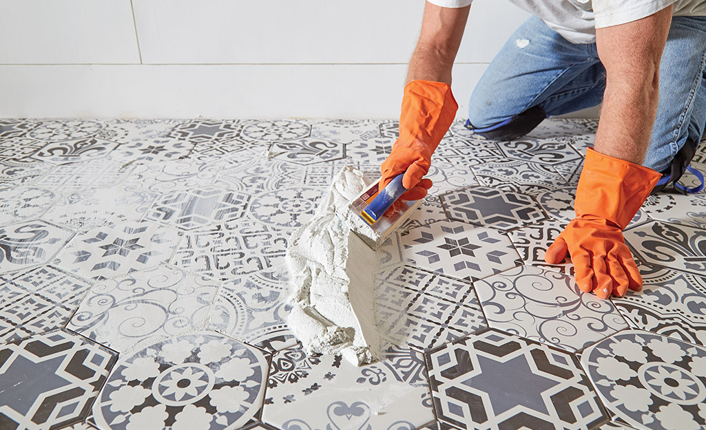 How To Install A Tile Floor The Home Depot