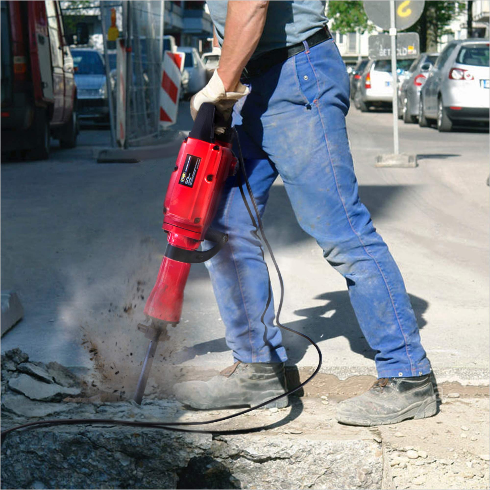 How do jackhammers and pneumatic drills work?