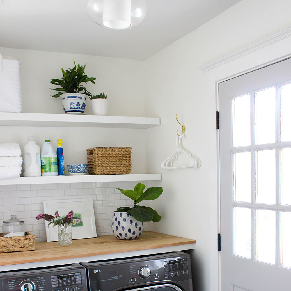 Laundry Room Summer Refresh - The Home Depot