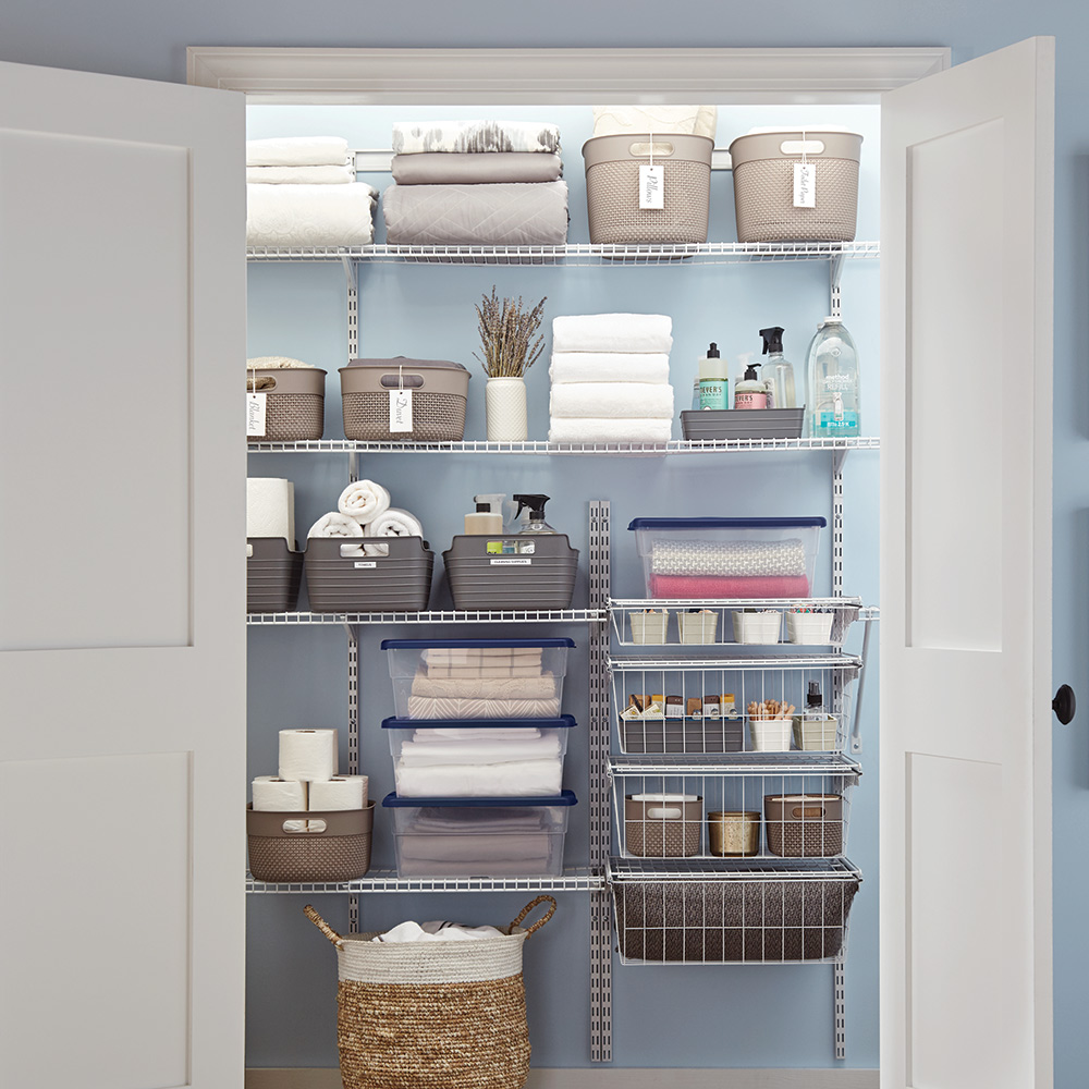 storage above changing table