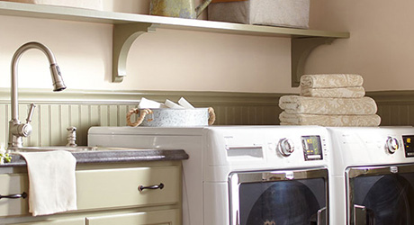 Laundry Room Storage And Shelving Ideas The Home Depot