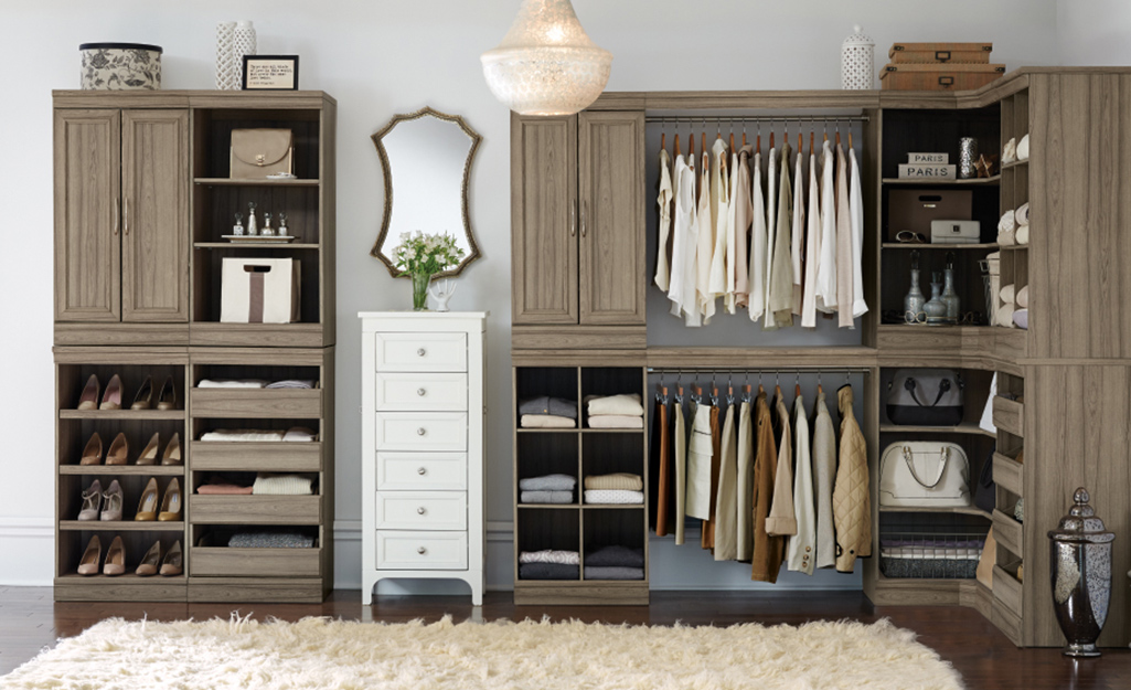 Open Closet Ideas - The Home Depot