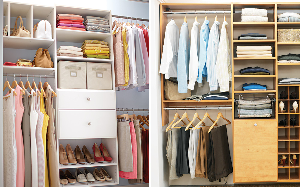 Open wardrobe ideas