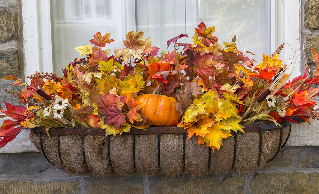 Outdoor Fall Decoration Ideas - The Home Depot