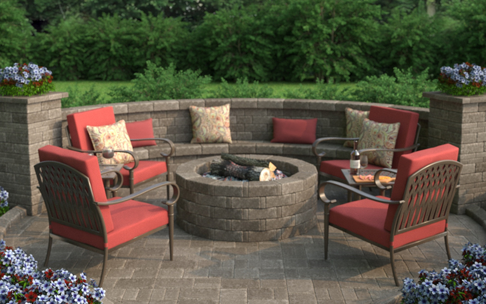 10 Sizzling Hot Outdoor Fire Pit Spaces The Home Depot