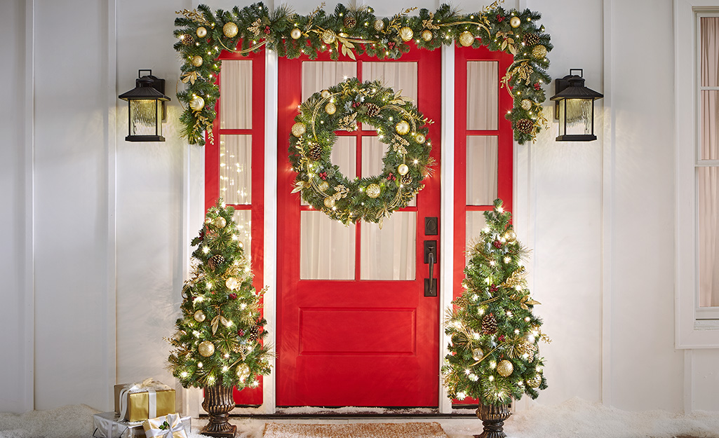 Outdoor Holiday Decorating Ideas The Home Depot