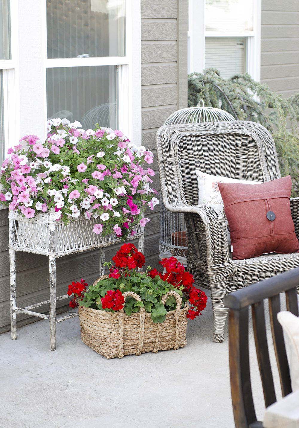 Planting Flowers to Add Color to Patio Decor Planting Flowers to Add Color to Patio Decor
