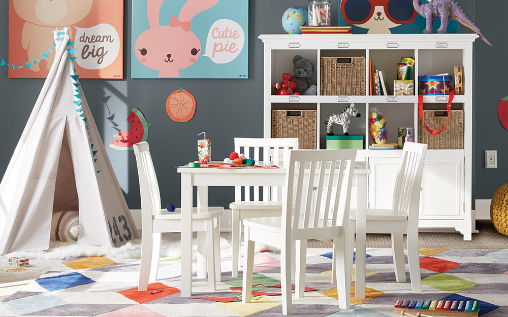 Kids Art Table - Kids Tables & Chairs - Kids Playroom - The Home Depot