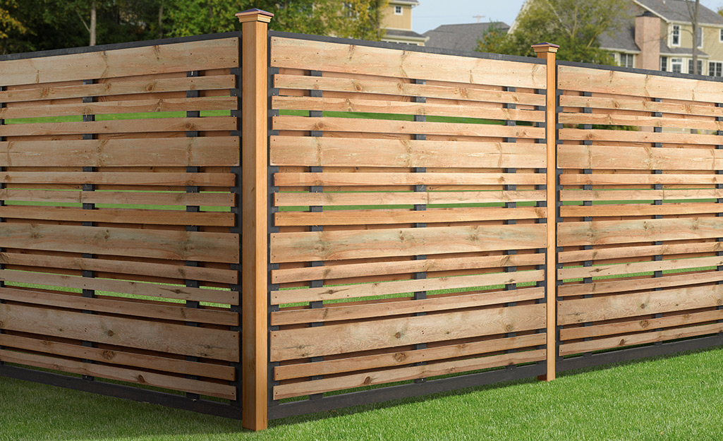 Wooden Privacy Fence, Wood Privacy fence