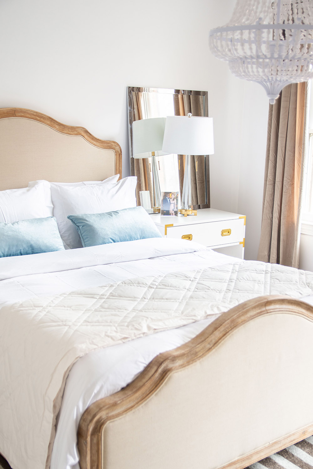 Get decor ideas in this Woodsy Bedroom Makeover reveal.