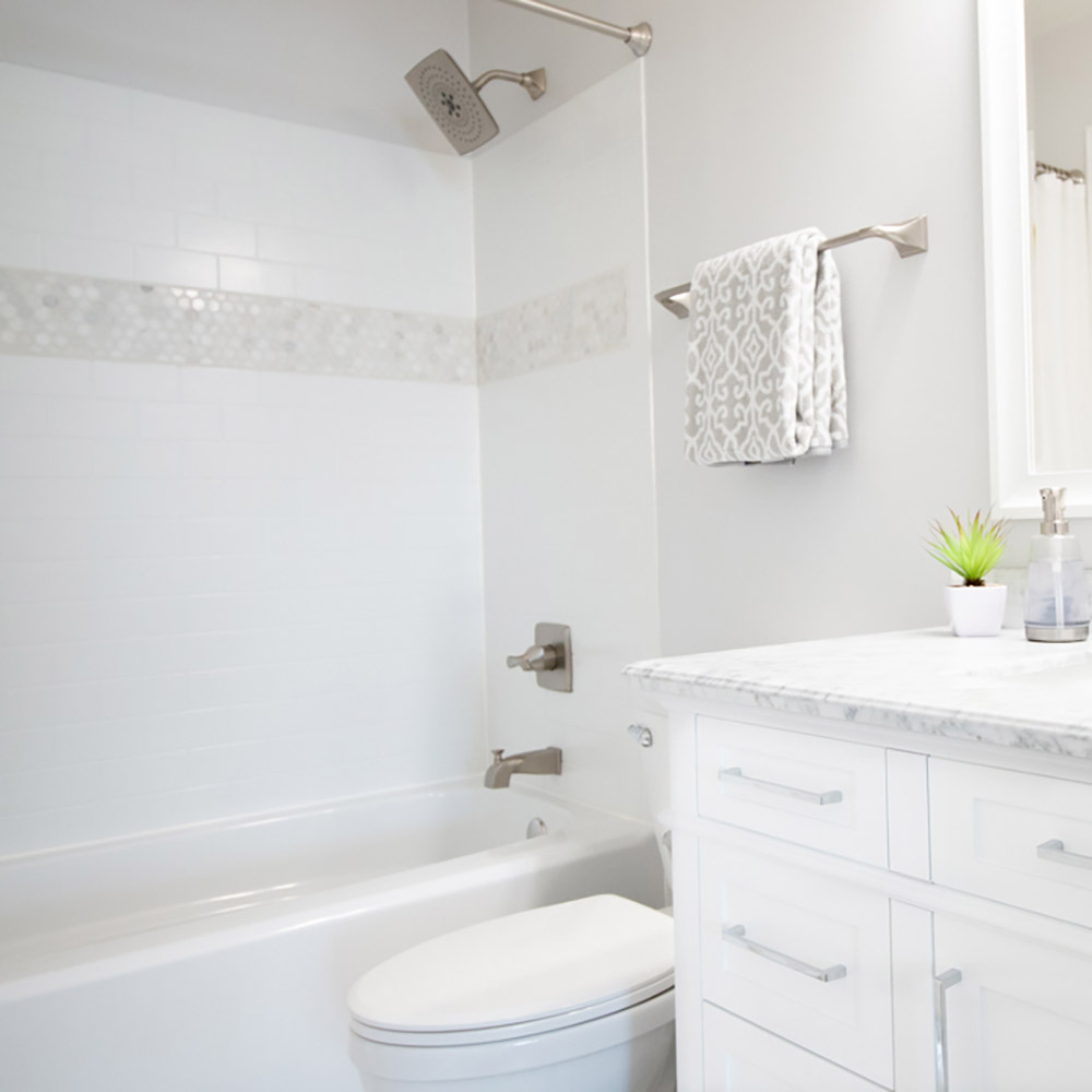 cool white small bathroom renovations