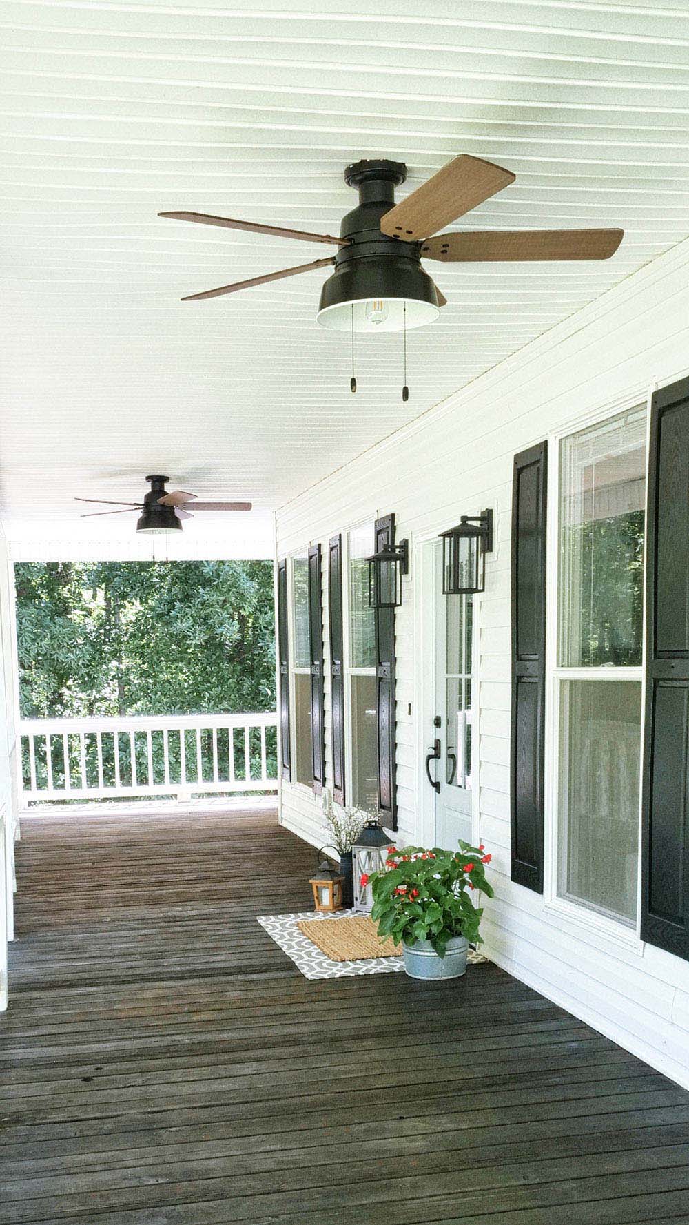Southern Front Porch Makeover