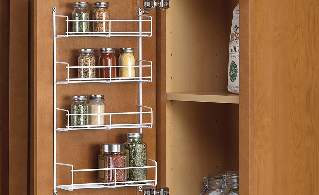 1 Set, Seasoning Bottle Storage Rack, Kitchen Seasoning Bottle Organizer,  Pull Out Spice Rack Organizer For Cabinet, 2 Drawers 2-Tier Seasoning Box Ra