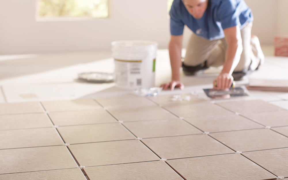 Tile Flooring Installation, Does Home Depot Have Floor Installers