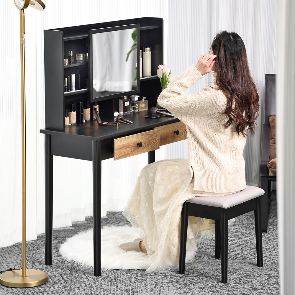 11 Stylish Makeup Vanity Ideas - Vanity Table Organization Tips