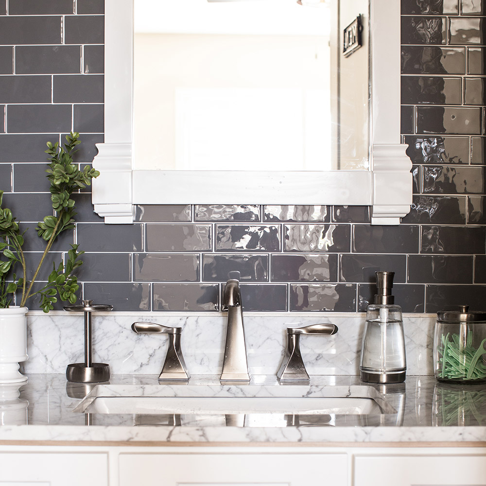 Transform Your Bathroom With L And, Bathroom Tile Backsplash