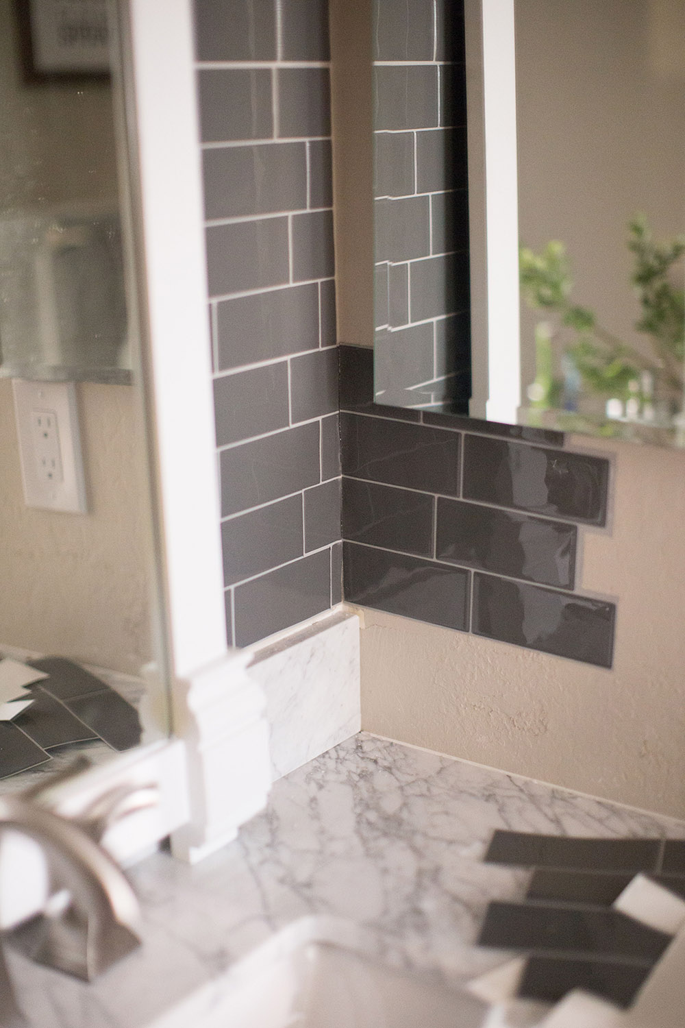 Transform Your Bathroom With Peel and Stick Tiles - The Home Depot