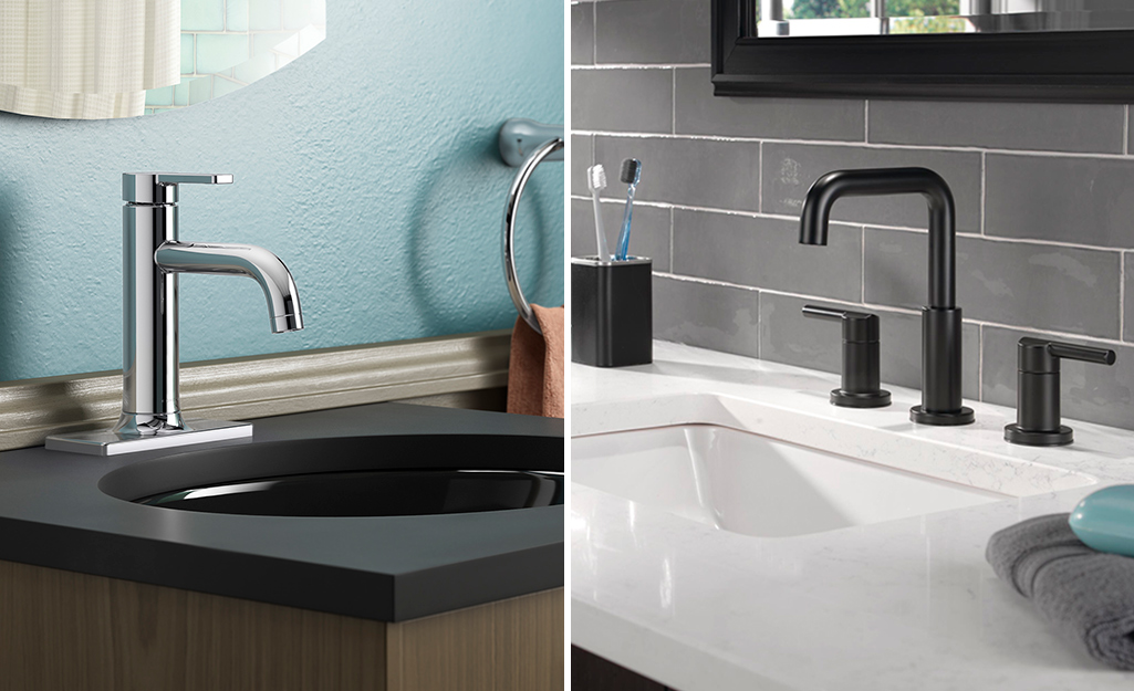 Types Of Bathroom Sinks The Home Depot