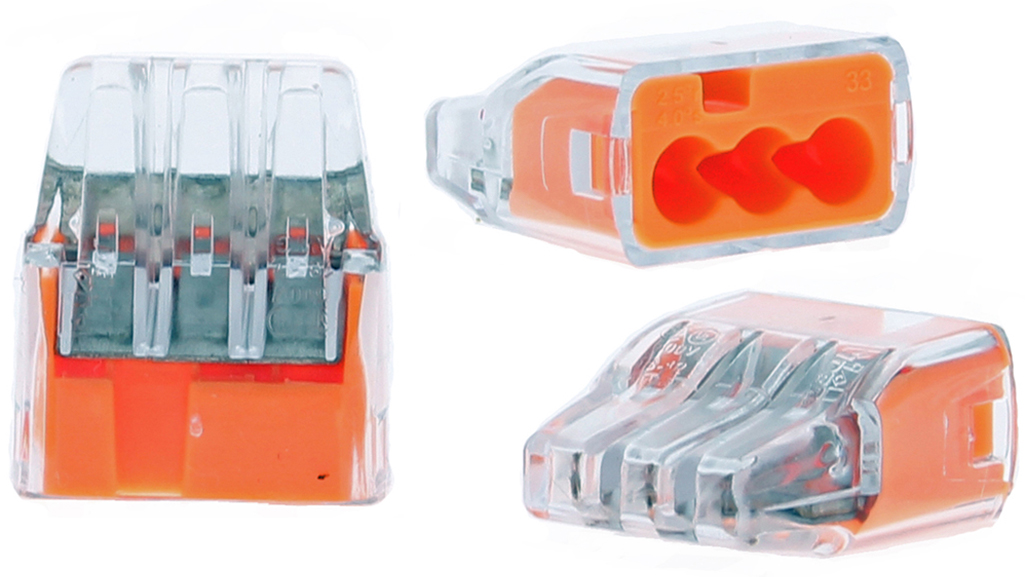 plastic electrical clips