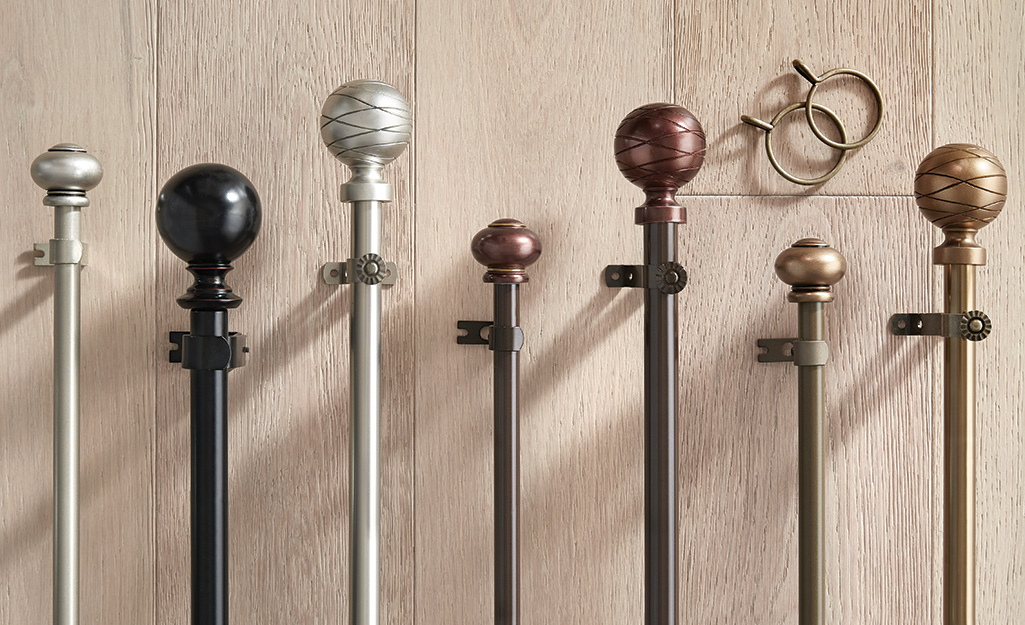 Types Of Curtain Rods The