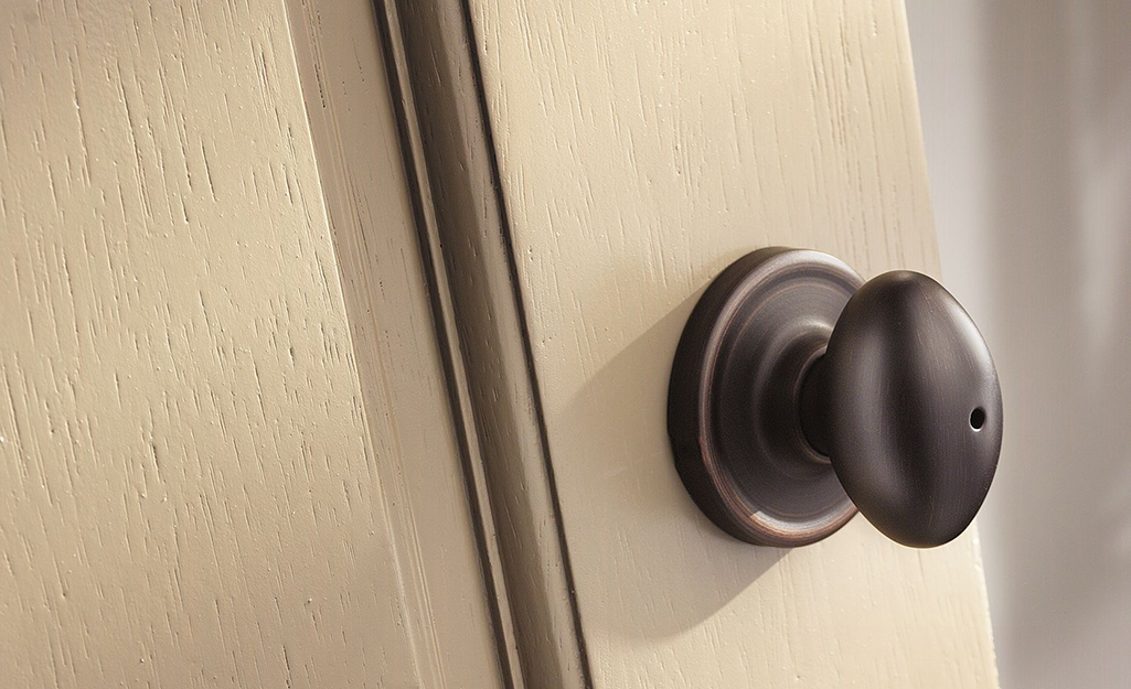 white internal door handles