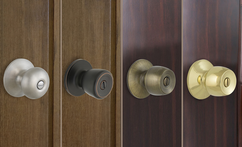 bedroom door knob sets