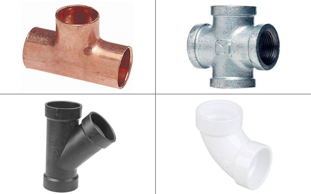 Brace indlogering skille sig ud Types of Pipe Fittings