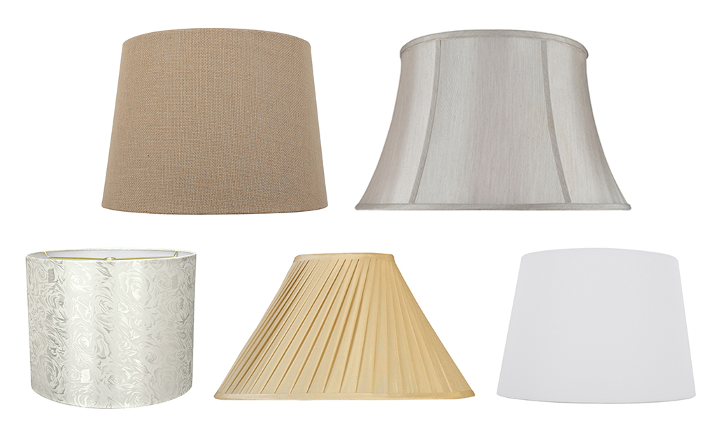 Types Of Lamp Shades, Types Of Lamp Shades For Table Lamps