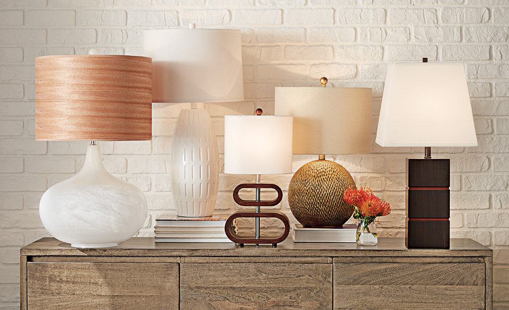 home depot table lamp shades