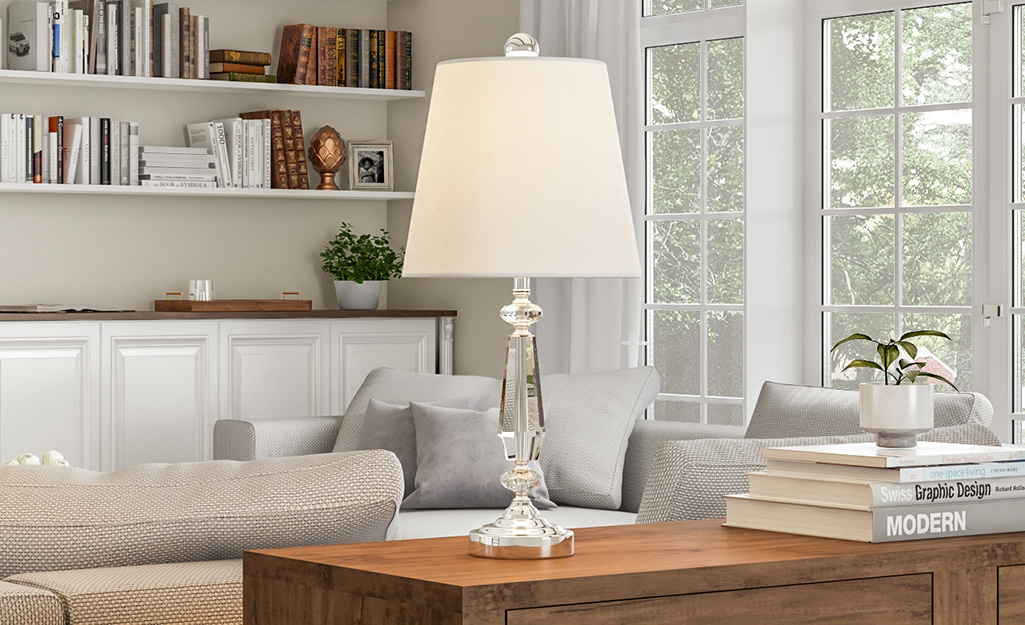 Types Of Lamps For The Living Room And More, Tall Thin Silver Table Lamps Living Room