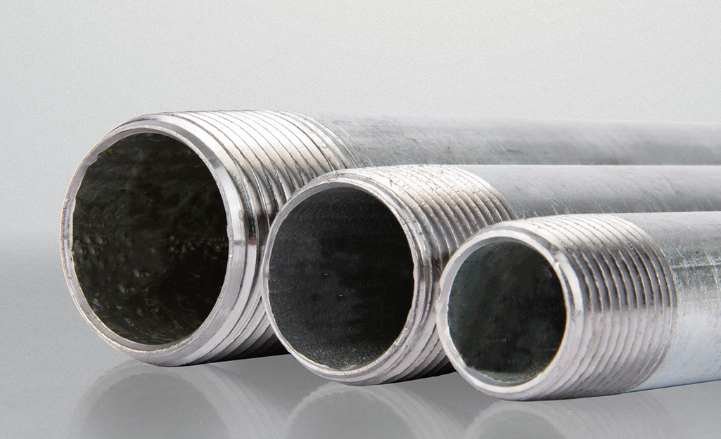 metal plumbing pipes