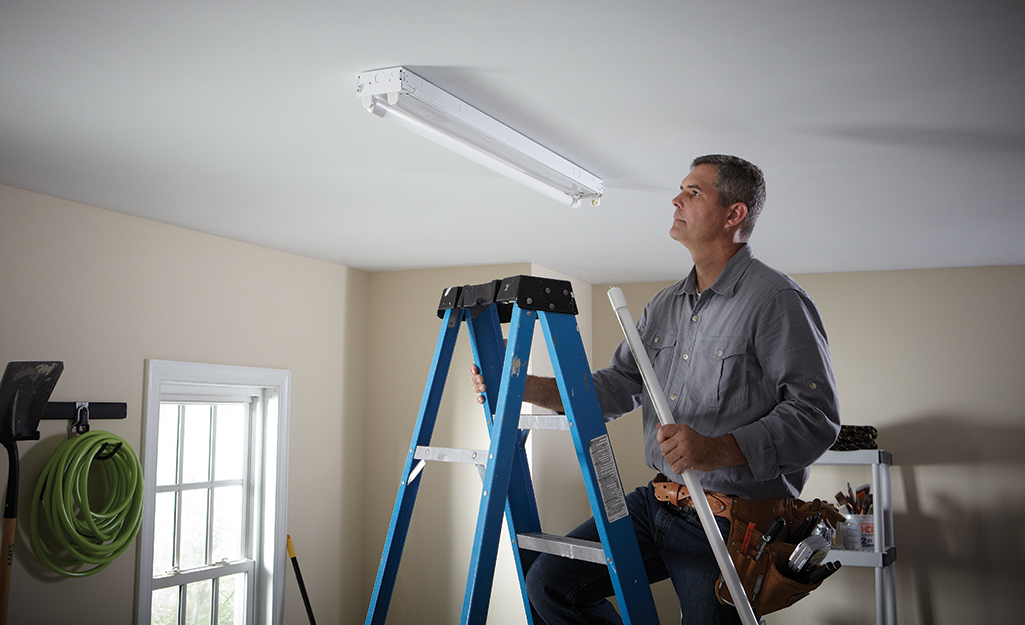 Types Of Lights, Changing A Fluorescent Fixture To Led