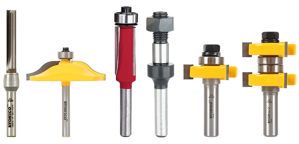 wood router bits types