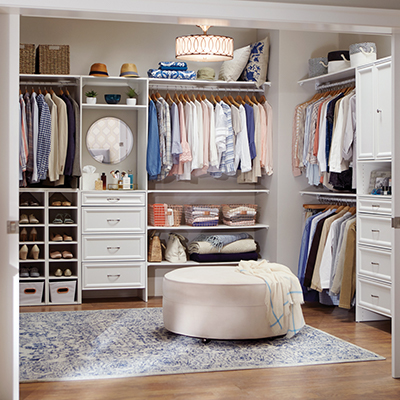 Walk In Closet Ideas The Home Depot