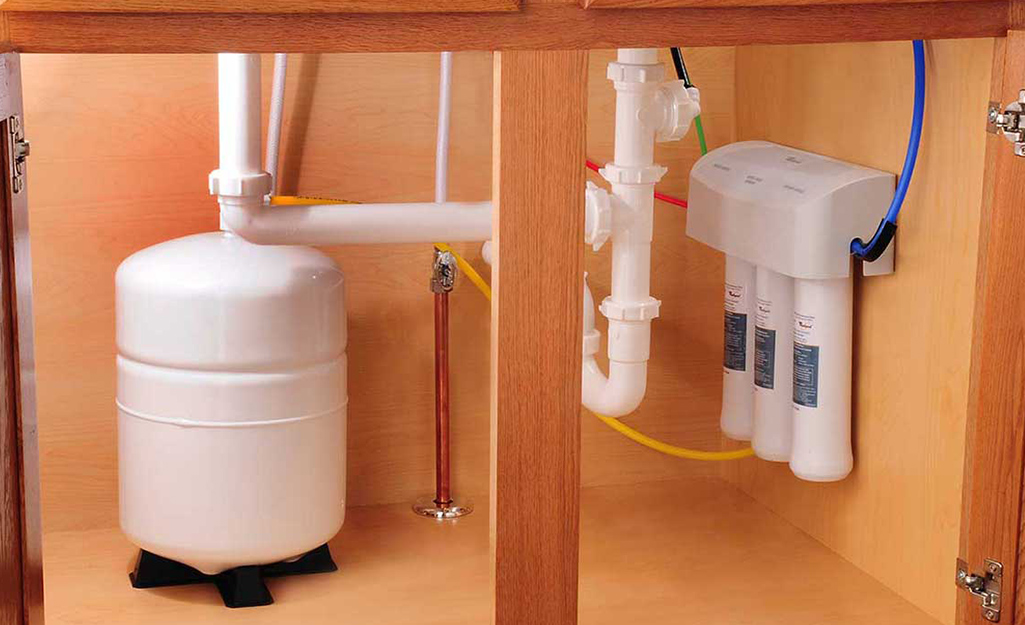 reverse osmosis system kitchen sink filter