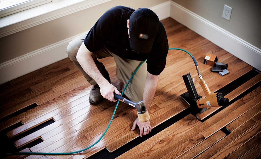 Hardwood Floor Installation