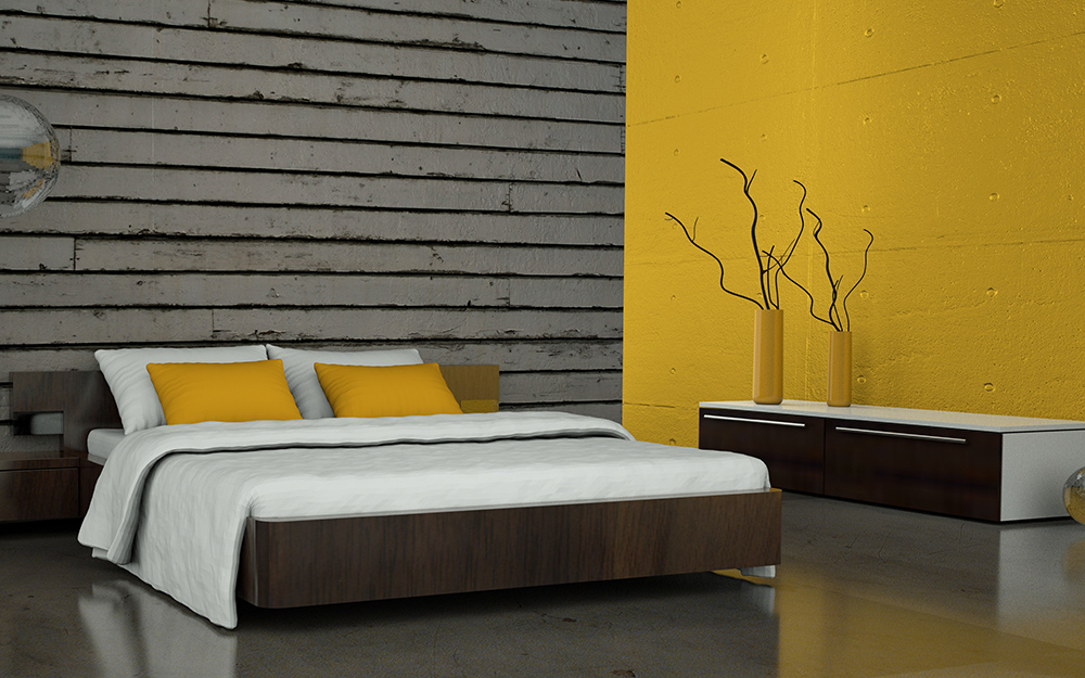 Grey And Yellow Bedroom Ideas