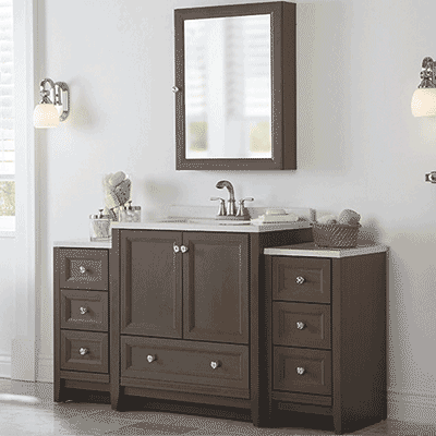 Build It To Fit Assemble Your Own Bathroom Vanity