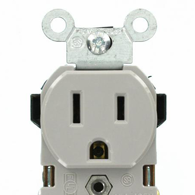 Wiring Devices And Light Controls For Your Home The Depot Gray Outlets