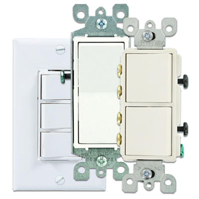 Wiring Devices And Light Controls For Your Home The Depot Number Of Switches