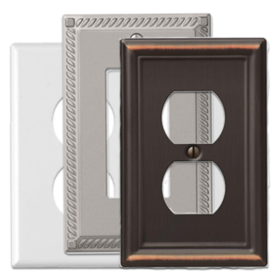 Wiring Devices And Light Controls For Your Home The Depot Wall Plates