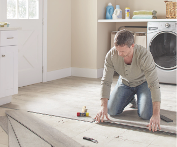 Vinyl Flooring & Resilient Flooring - The Home Depot