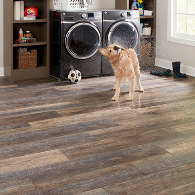 Vinyl Flooring Resilient The Home Depot Stain Resistant