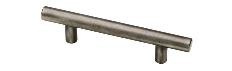 Pewter Drawer Pulls Cabinet Hardware The Home Depot