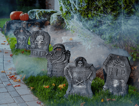Cemetery Halloween Decorations Holiday Decorations The Home